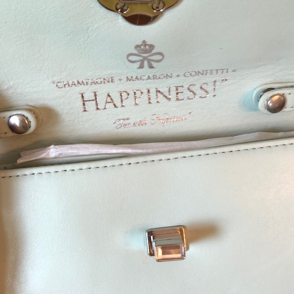 Authentic My Flat in London Mint Green genuine leather. New with tag. - Picture 11 of 14